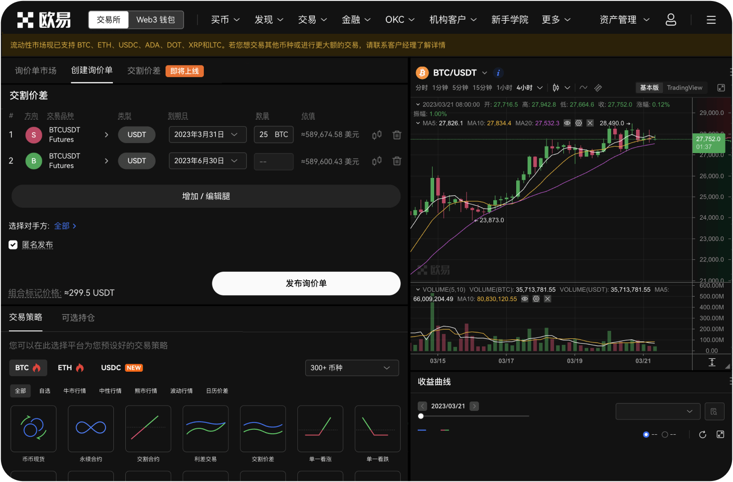世链OK交易所的“盘前交易”是什么